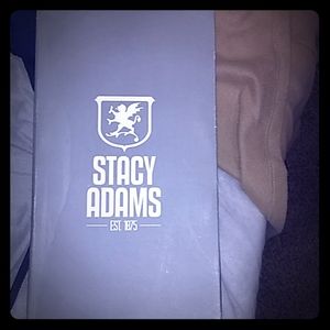 White cow leather Stacey Adams dress down Loafer's